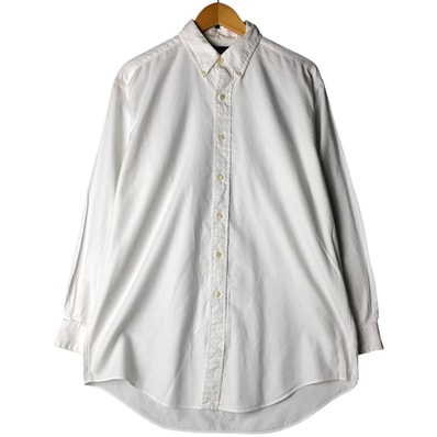 古着 ラルフローレン Ralph Lauren YARMOUTH ヘリンボーン 長袖 ボタンダウンシャツ メンズL相当/eaa596579
