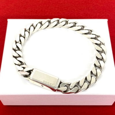 GUCCI グッチ 喜平 チェーン ブレスレット シルバー925 ブレスレット シルバー
07009