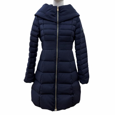 美品 タトラス ダウンコート NOBLE ネイビー 01 LTA9FW4216