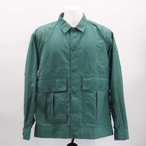 未使用 TATRAS タトラス ナイロン ポデガ シャツジャケット 4 MTAT25S4972 ナイロンジャケット グリーン コットン メンズ