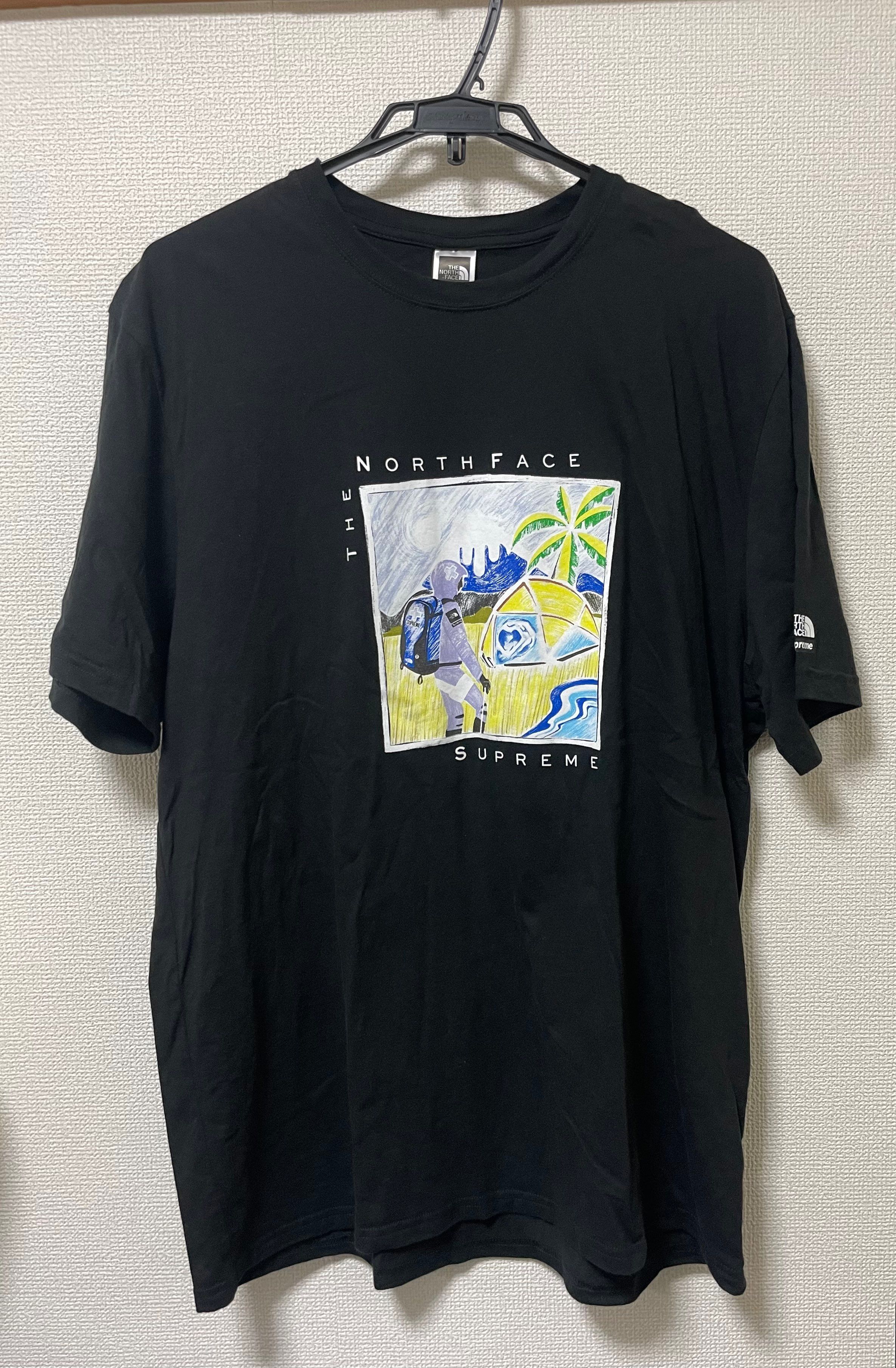 Supreme x The North Face Sketch S/S Top "Black"