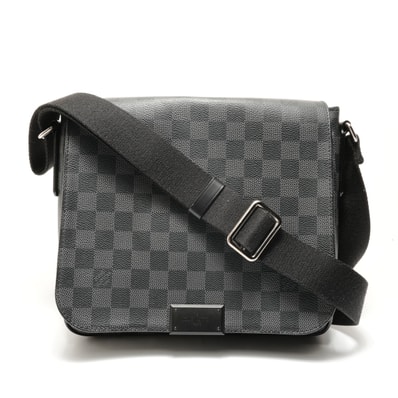 ヴィトン LV 2013年製 ダミエグラフィット ディストリクトPM ショルダーバッグ【中古】