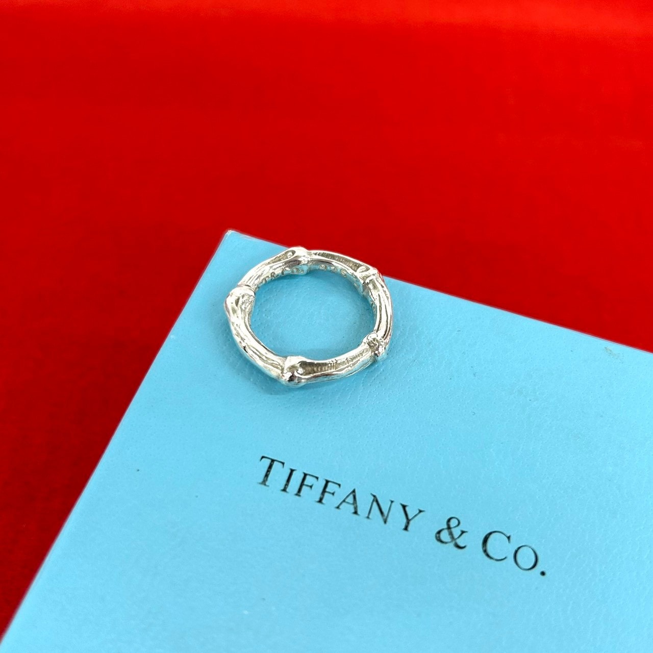 TIFFANY&Co. ティファニー バンブー リング シルバー925 リング・指輪 12号 シルバー
 b0605