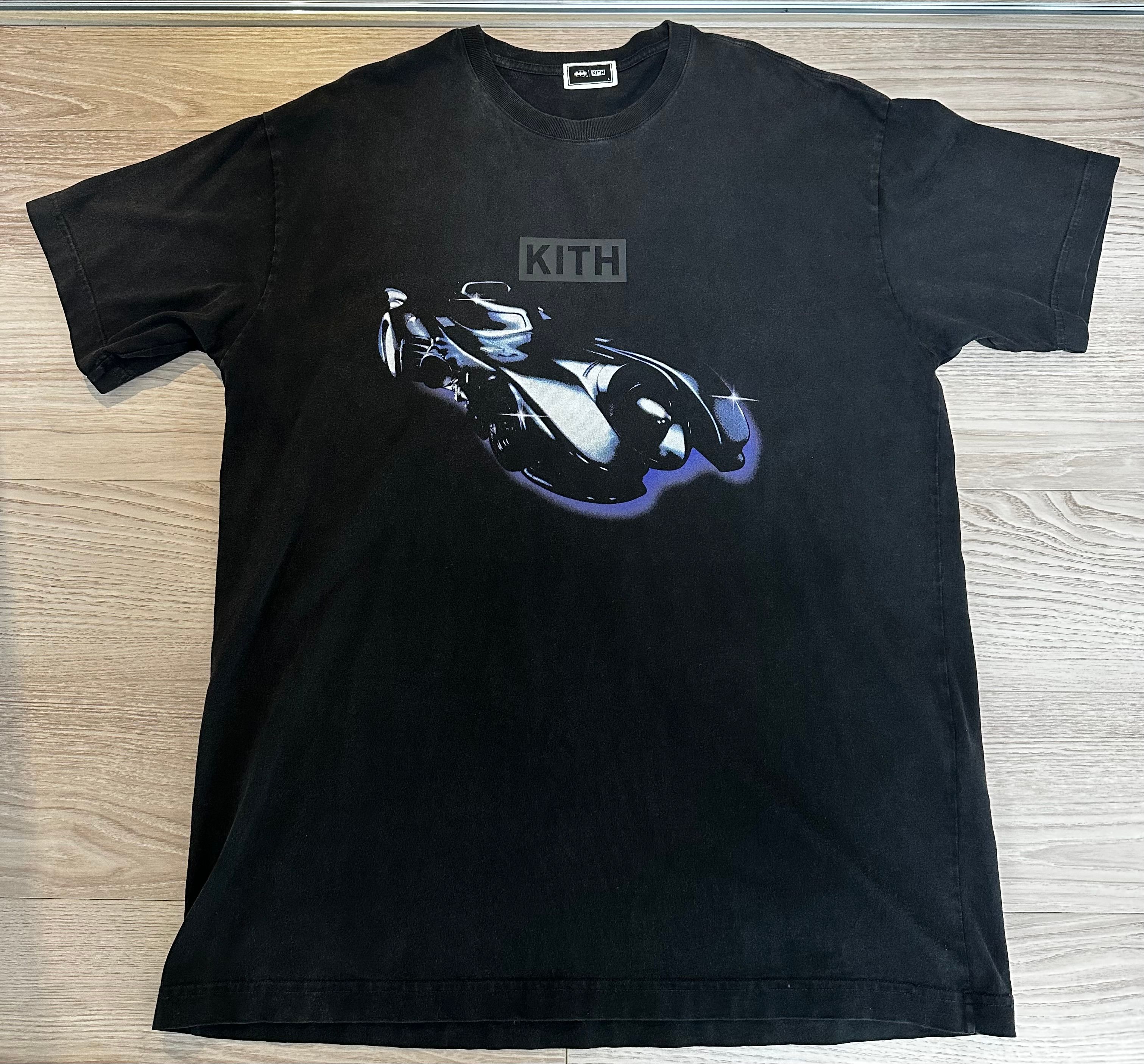 Kith x Batman Schematics Vintage Tee "Black"