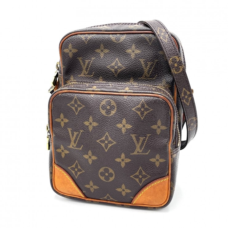 LOUIS VUITTON(ルイヴィトン)アマゾン ヴィンテージ ショルダーバッグ モノグラムキャンバス ブラウン レディース M45236【中古】