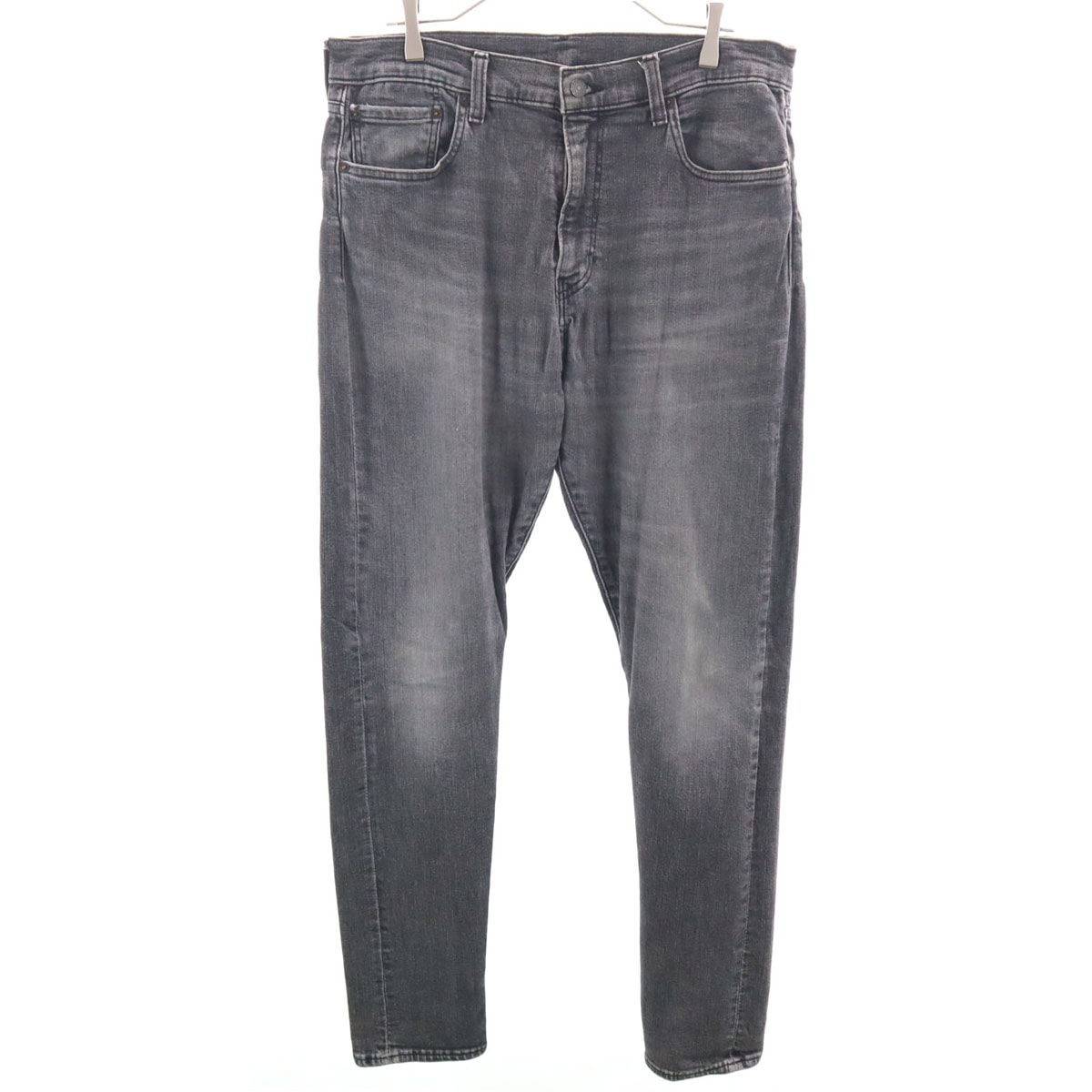 LEVI'S PREMIUM リーバイスプレミアム 512 スリム テーパードデニムパンツ W36 グレー ジーンズ ビックE ストレッチ ビックサイズ