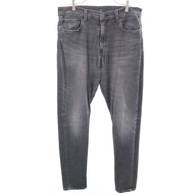 LEVI'S PREMIUM リーバイスプレミアム 512 スリム テーパードデニムパンツ W36 グレー ジーンズ ビックE ストレッチ ビックサイズ