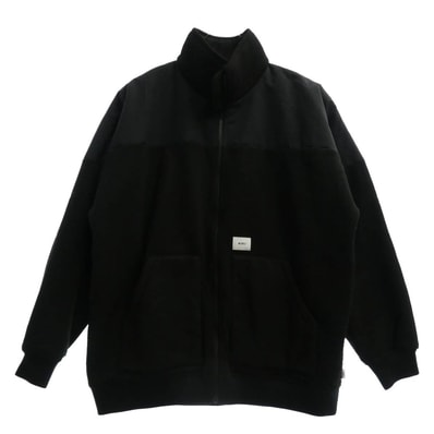 WTAPS ダブルタップス ジャケット 22SS 222ATDT-JKM02 MERCER JACKET Jacket Poac. Boa ボア フリース ジャケット ブラック系 04【中古】