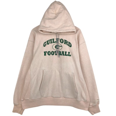 古着 00年代 チャンピオン Champion PREMIUM REVERSE WEAVE プレミアムリバースウィーブ 3連プリント カレッジ スウェットプルオーバーパーカー メンズXL相当/eaa630103