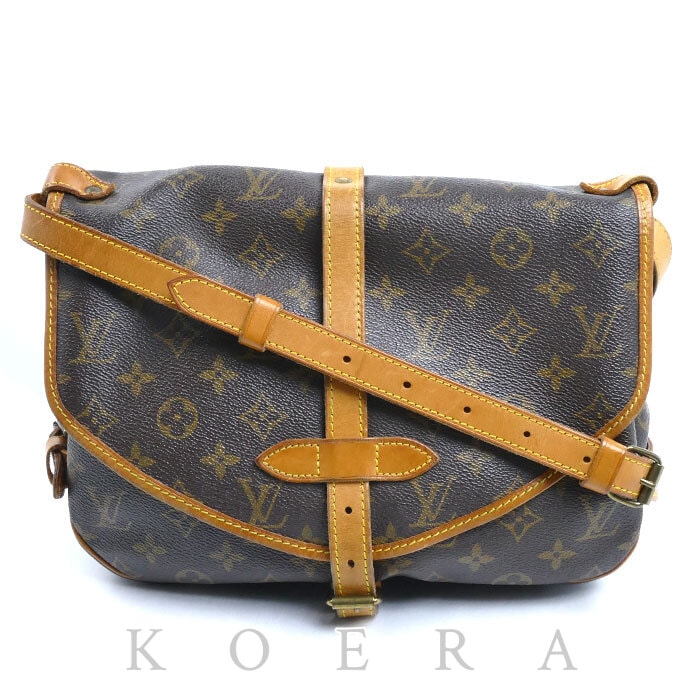 LOUIS VUITTON ルイ・ヴィトン ソミュール ショルダーバッグ モノグラム M42256 FH0913 USA レディース【中古】