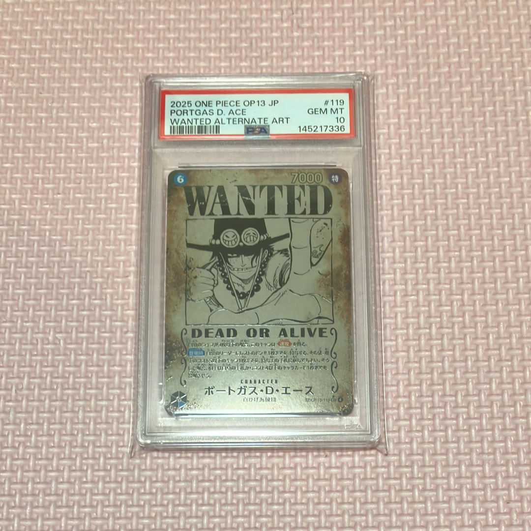 ポートガス・D・エース：手配書 SEC-SPC [OP13-119](ブースターパック