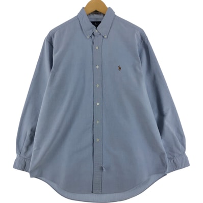 古着 ラルフローレン Ralph Lauren 長袖 ボタンダウンシャツ メンズXL相当/eaa528612