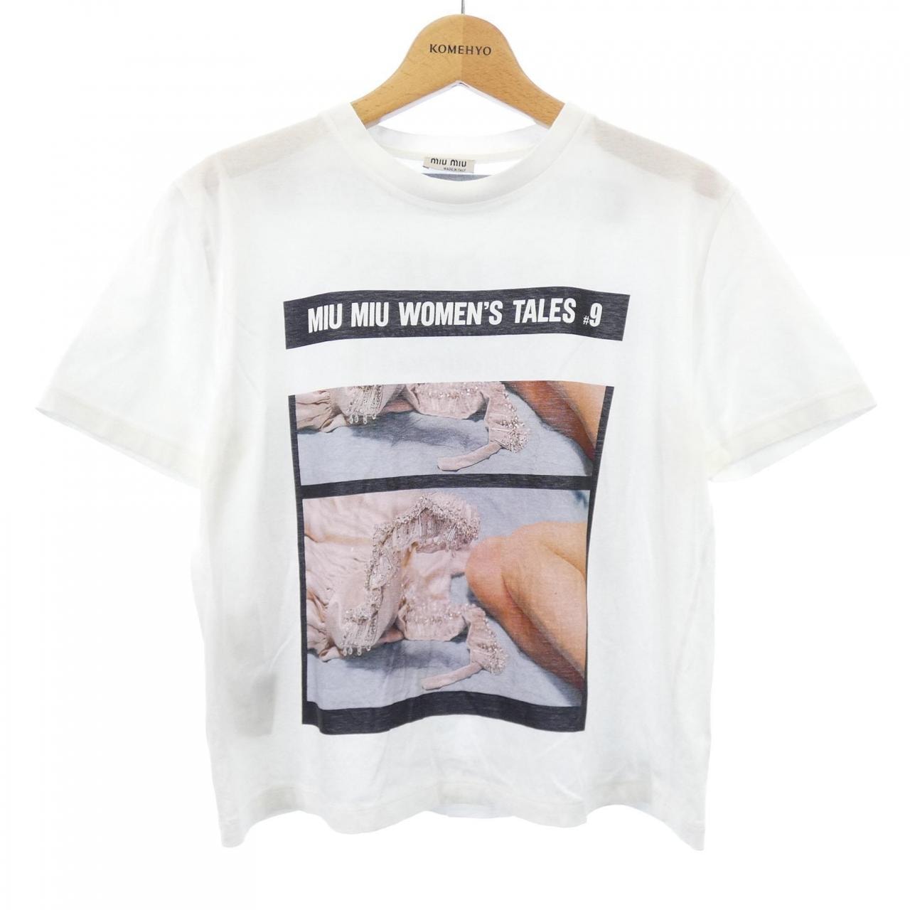 ミュウミュウ MIU MIU MJN057 1QD2 Tシャツ
