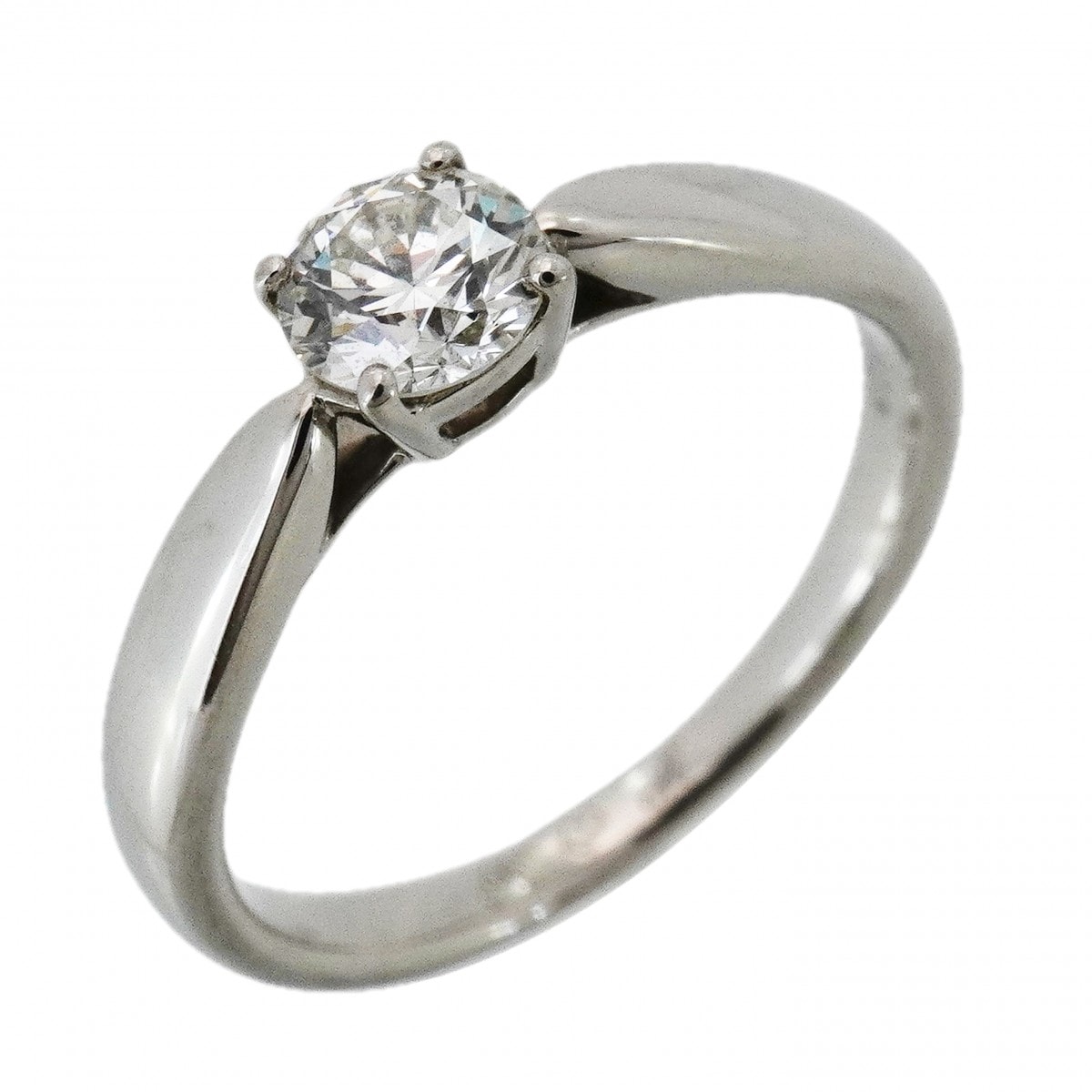 ★最終価格【6jcb0236】ティファニー リング ハーモニー 1PD Pt950 プラチナ ダイヤモンド 0.31ct 5.5号【中古】レディース