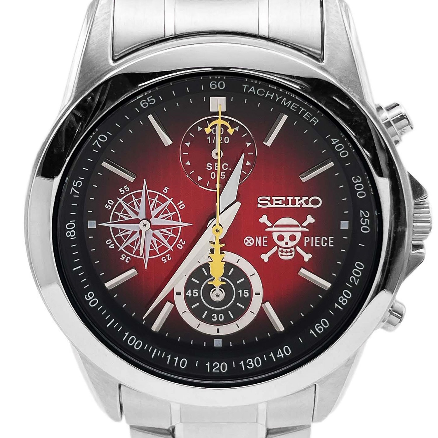 SEIKO セイコー ワンピース 20周年記念 限定モデル 5000本限定 7T92-HBC0 電池交換済 腕時計
クオーツ ユニセックス
【中古】