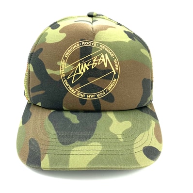 Stussy Survice Mesh Cap Camo