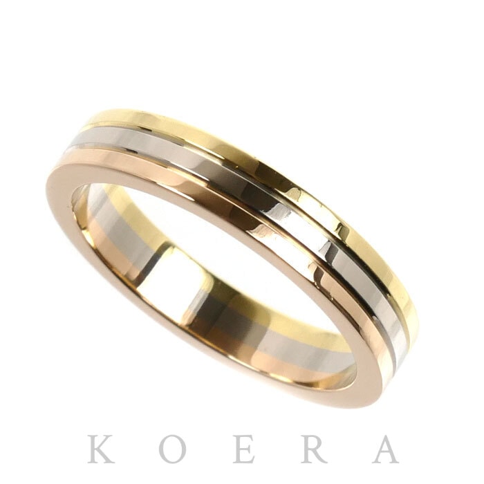 CARTIER カルティエ K18YG/WG/PG ヴァンドーム リング・指輪 B4052250 10号 50 4.5g レディース【中古】【美品】