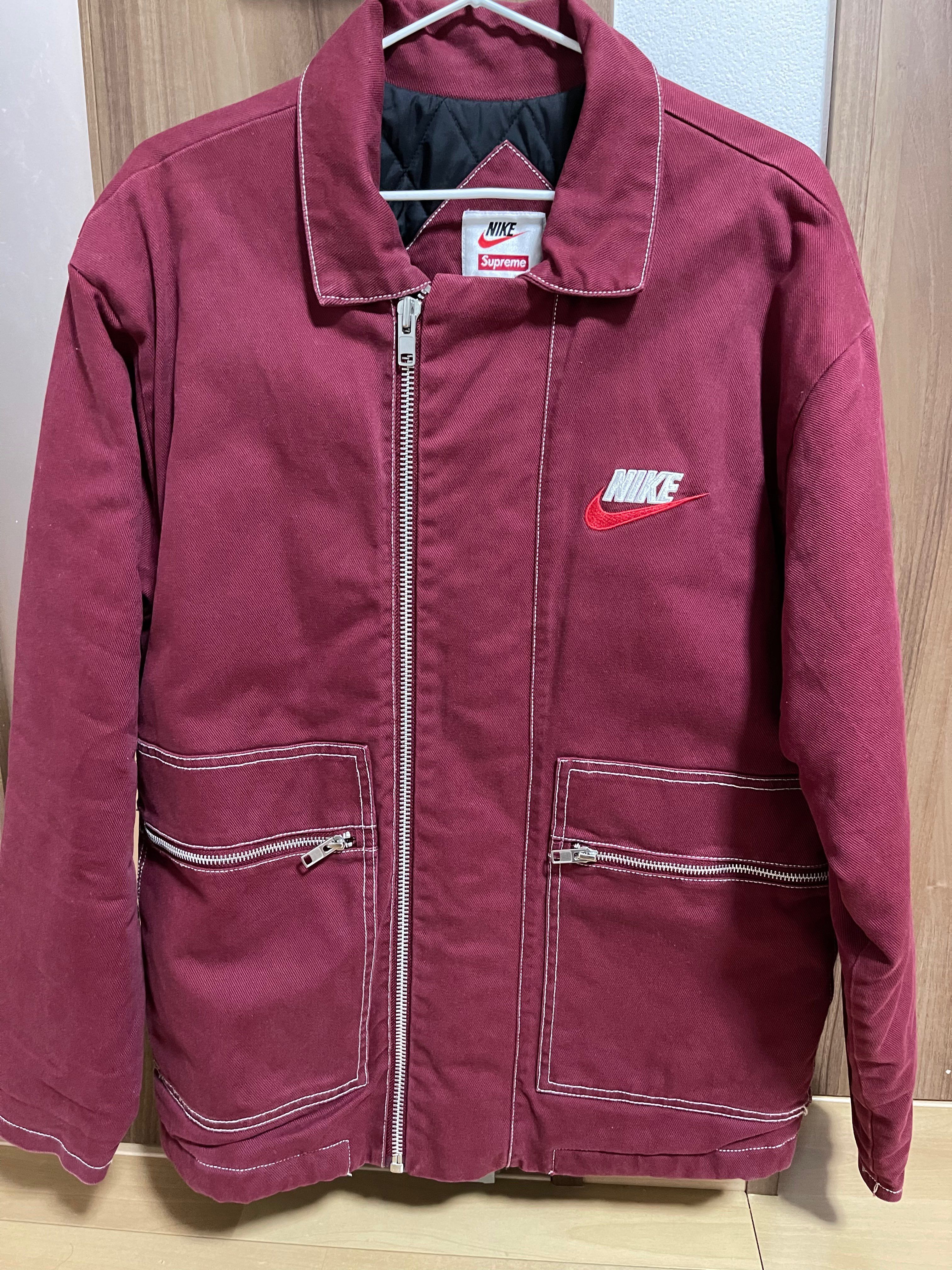 Supreme / NIKE® Double Zip Work Jacket "Red"