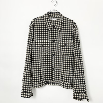 OUR LEGACY COACH JACKET Check shirt WYOMING CHECK CRUBE