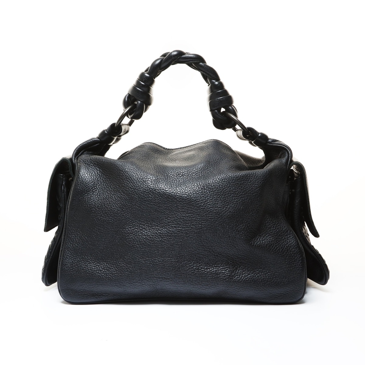 ボッテガヴェネタ BOTTEGAVENETA イントレチャート ショルダーバッグ【中古】