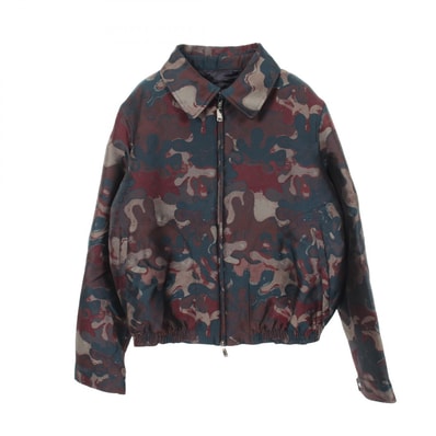 ディオール Dior DIOR × PETER DOIG ブルゾン 衣料品 アウター ポリエステル メンズ グリーン系 / ブラウン系 / マルチカラー 【中古】