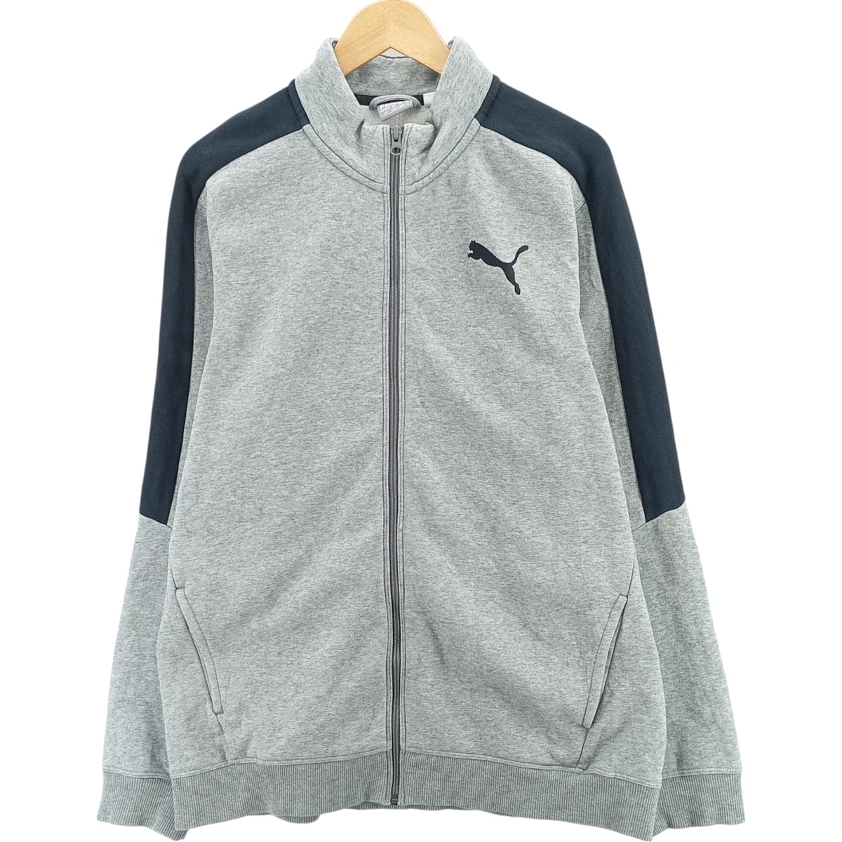古着 プーマ PUMA フルジップスウェットシャツ トレーナー メンズL相当/eaa419749