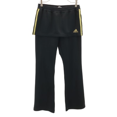 adidas アディダス トレーニング ロングジャージパンツ M ブラック