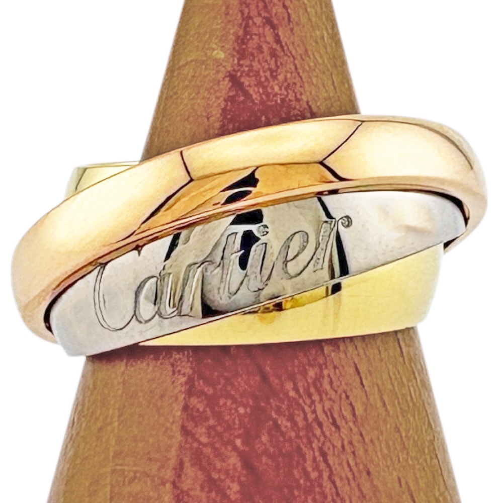 カルティエ トリニティ マストエッセンス リング 指輪 13号 18金 K18イエローゴールド レディース CARTIER  中古