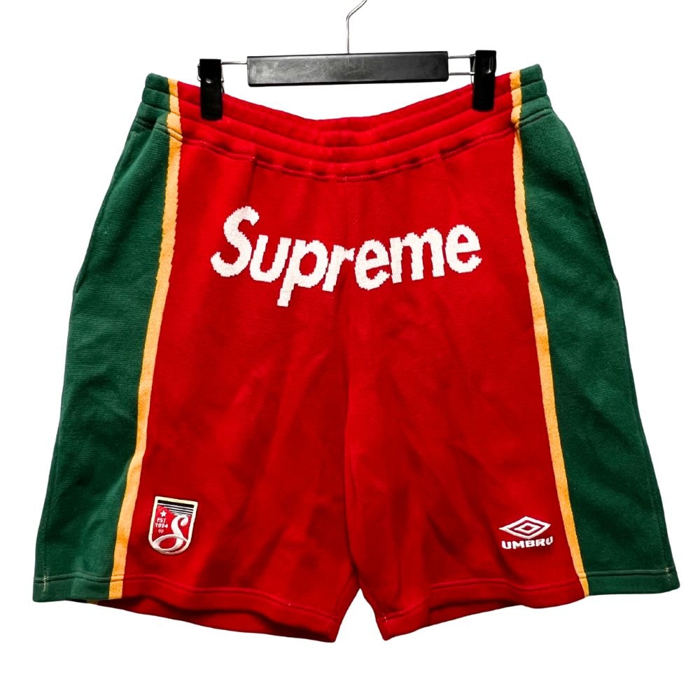 Supreme x Umbro Knit Soccer Short "Red"
