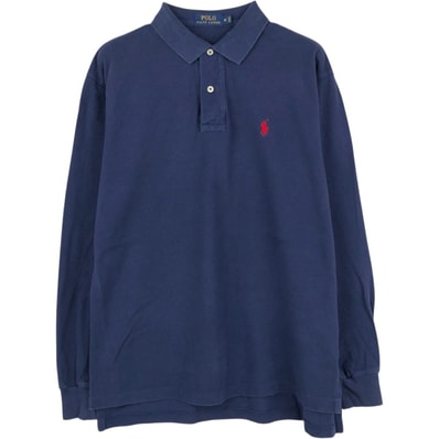 古着 ラルフローレン Ralph Lauren POLO RALPH LAUREN 長袖 ポロシャツ メンズM相当/eaa667109
