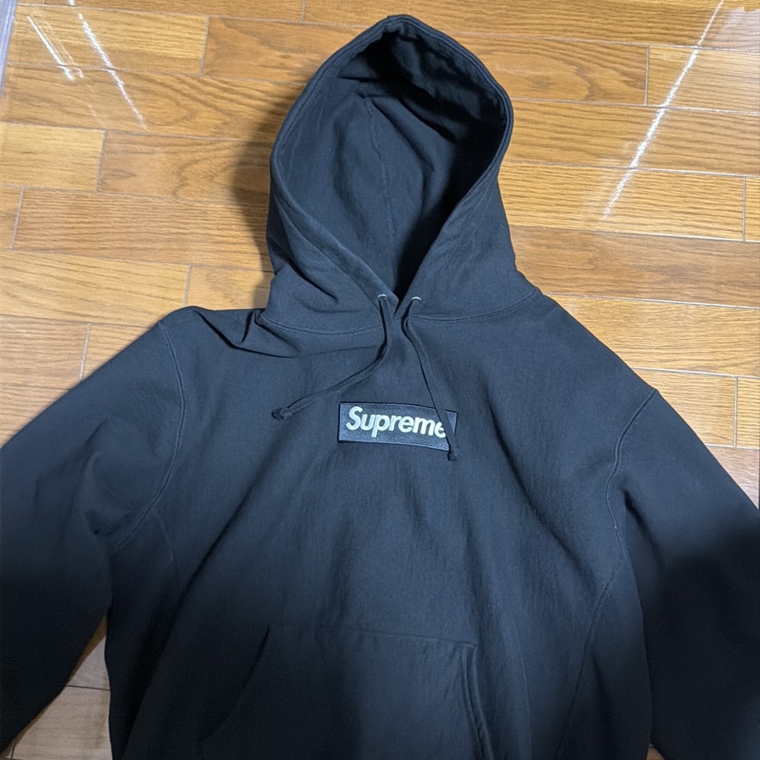 Supreme Box Logo Hooded Sweatshirt (25FW) "Black"