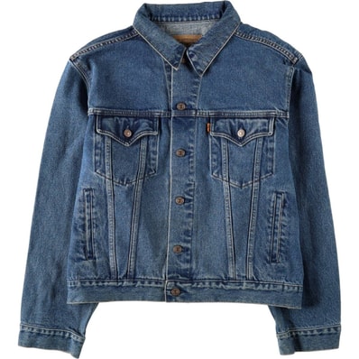 古着 00年代 リーバイス Levi's 75515-0212 オレンジタブ デニムジャケット Gジャン メンズXL相当/eaa667906