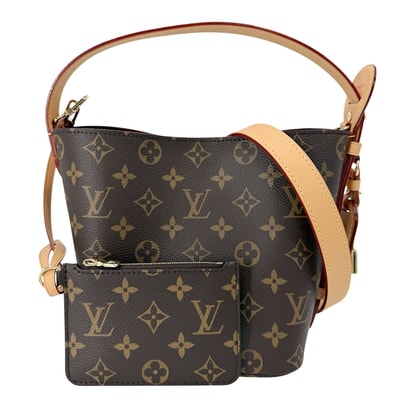 LOUIS VUITTON ルイヴィトン 2WAY オール・イン BB ショルダーバッグ ハンドバッグ 肩掛け 斜め掛け M12925 モノグラムキャンバス ブラウン 茶 ゴールド金具 レディース 美品【中古品】