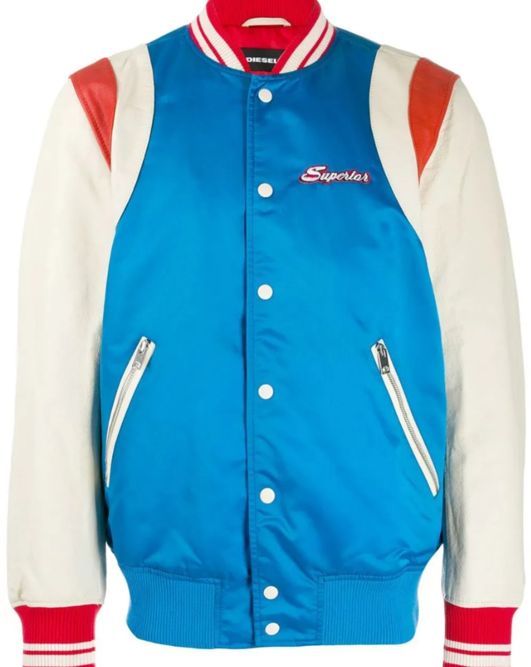 diesel レザージャケット キルティングジャケット