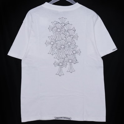 CHROME HEARTS オールド バックセメタリープリント ホースシュー ポケットTシャツ
