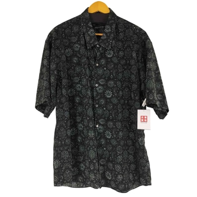 20SS DECHINE INKJET PAISLEY SHORT SLEEVE BIG SHIRT【1141973092513】