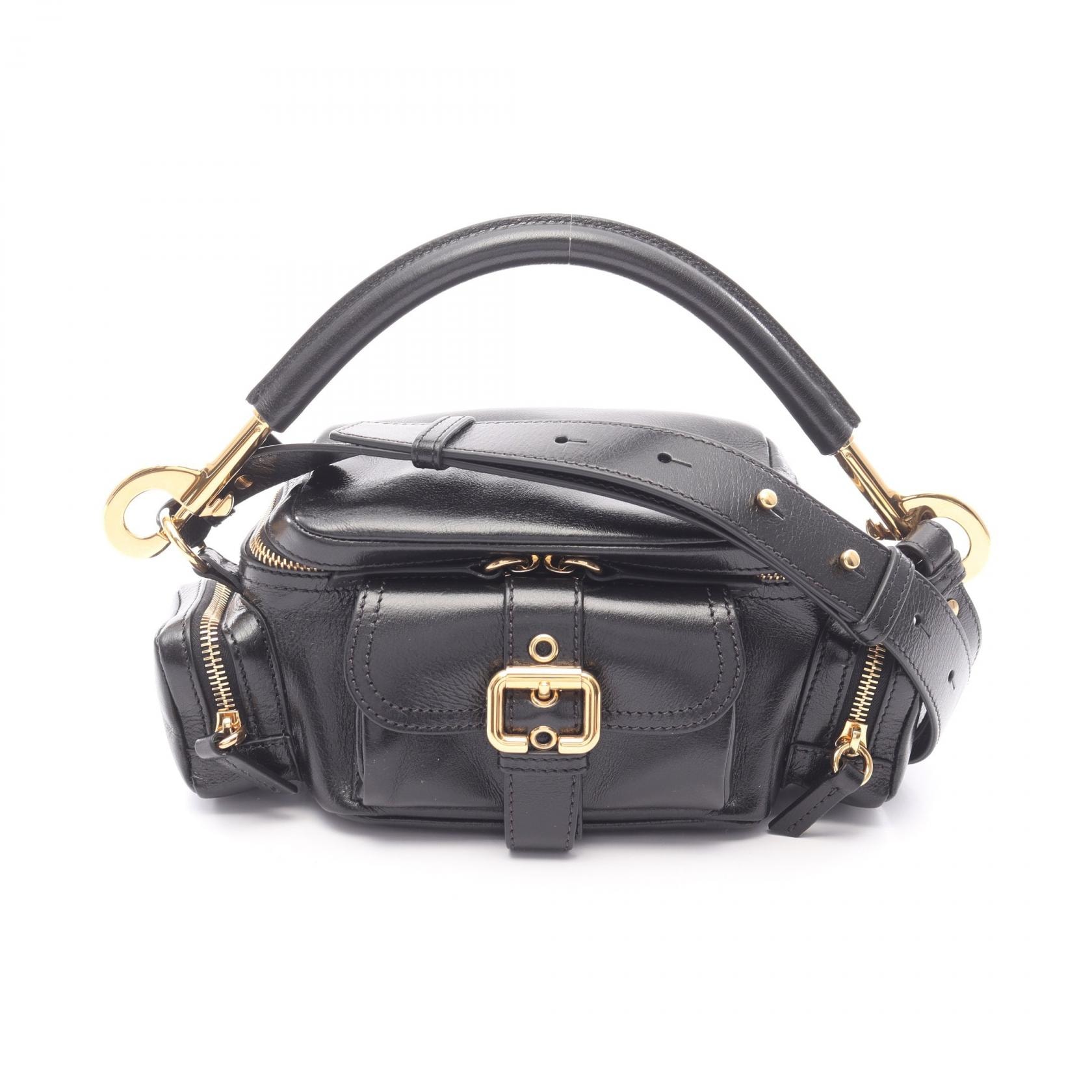 クロエ Chloe Small Camera ハンドバッグ バッグ レザー レディース ブラック系 CHC24AS534N83001 【新品】