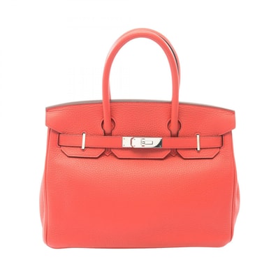 エルメス HERMES バーキン30 ブーゲンビリア ハンドバッグ バッグ レザー トリヨンクレマンス ブーゲンビリア A刻印(2017年製造) レディース ピンク系 030335CK 【中古】