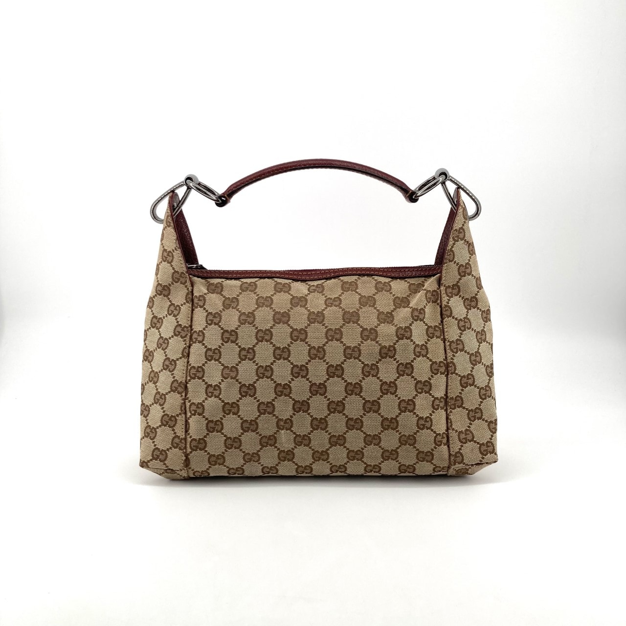 GUCCI(グッチ) GGキャンバス×レザー ワンショルダー 113023 ショルダーバッグ ベージュ