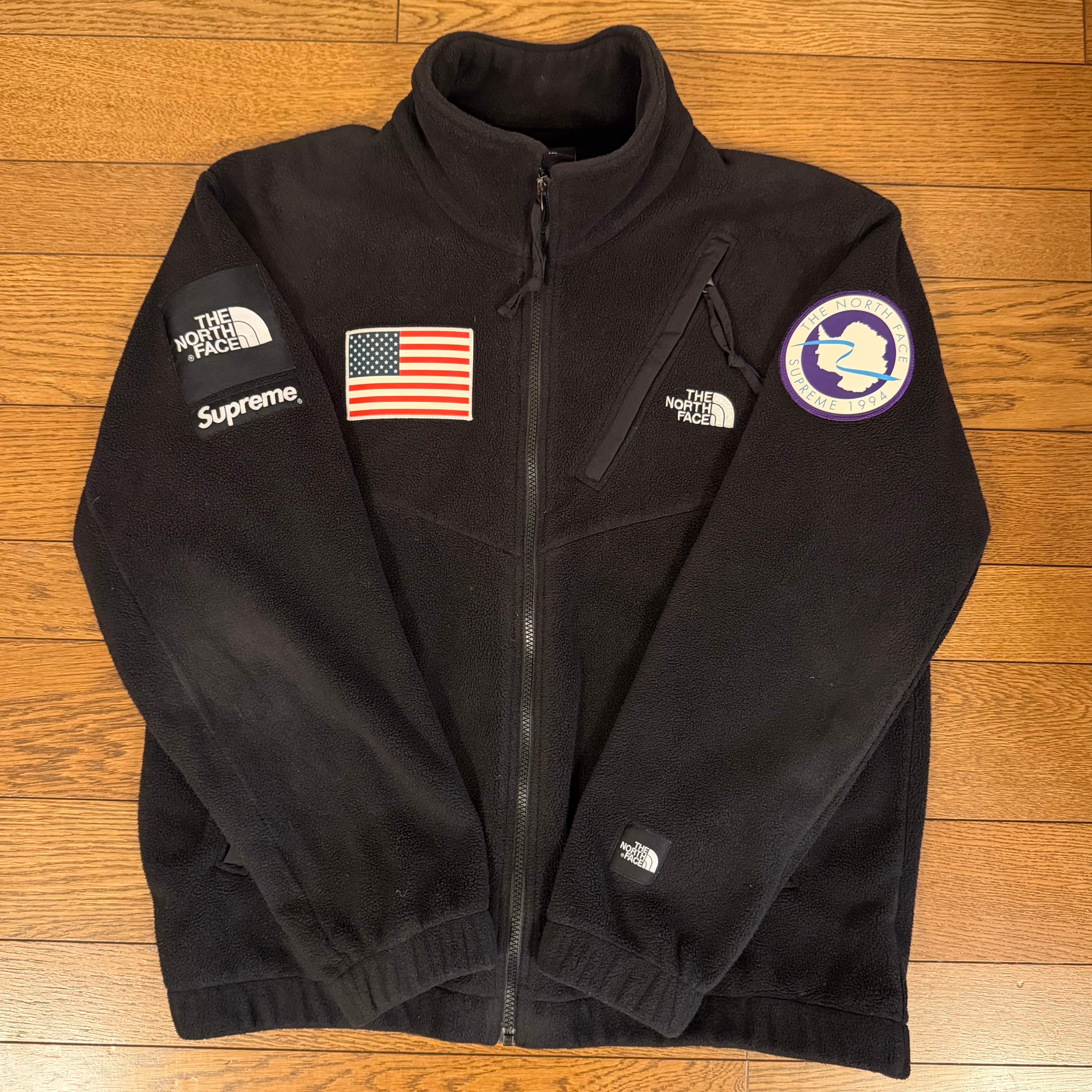 Supreme x The North Face Polartec Fleece Jacket "Black"