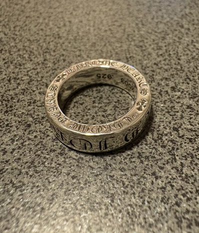 Chrome Hearts Spacer Ring 6mm CH Forever "Silver"