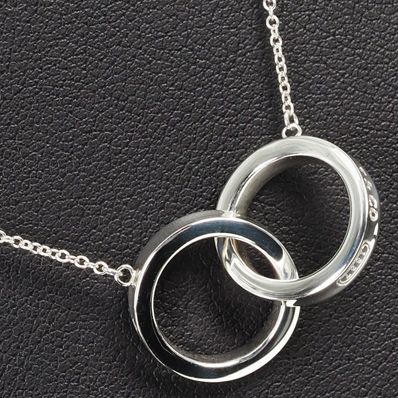 ティファニー インターロッキング 1837 レディースネックレス