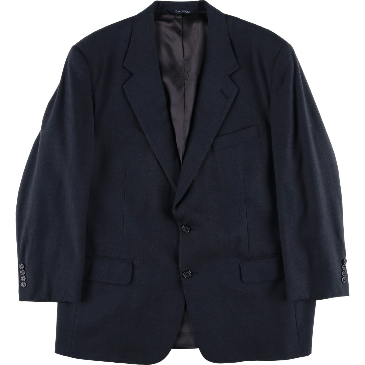 古着 バーバリー Burberry's チェック柄 ウールテーラードジャケット USA製 メンズXL相当/evb034352