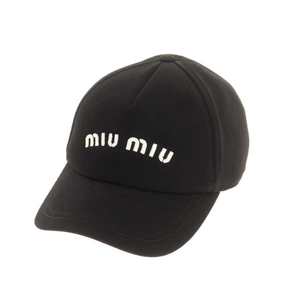 未使用に近い】【中古】ミュウ ミュウ Miu Miu ツイルコットン