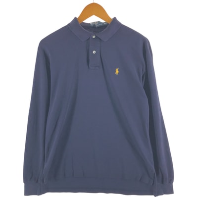 古着 ラルフローレン Ralph Lauren POLO by Ralph Lauren 長袖 ポロシャツ メンズS相当/eaa526757