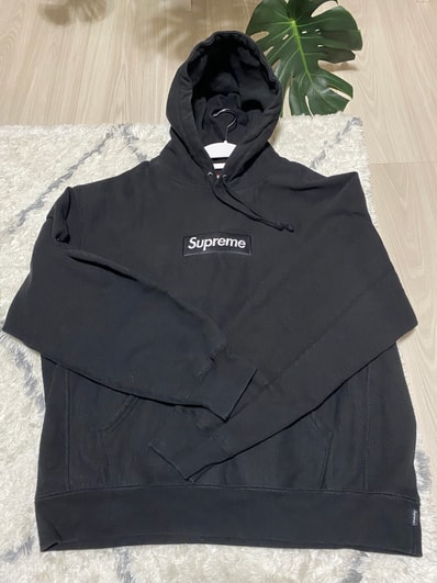 Supreme Box Logo Hooded Sweatshirt "Black" (23FW)