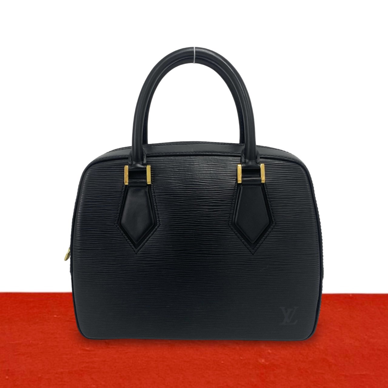 LOUIS VUITTON ルイヴィトン サブロン エピ レザー ハンドバッグ ブラック
 60805