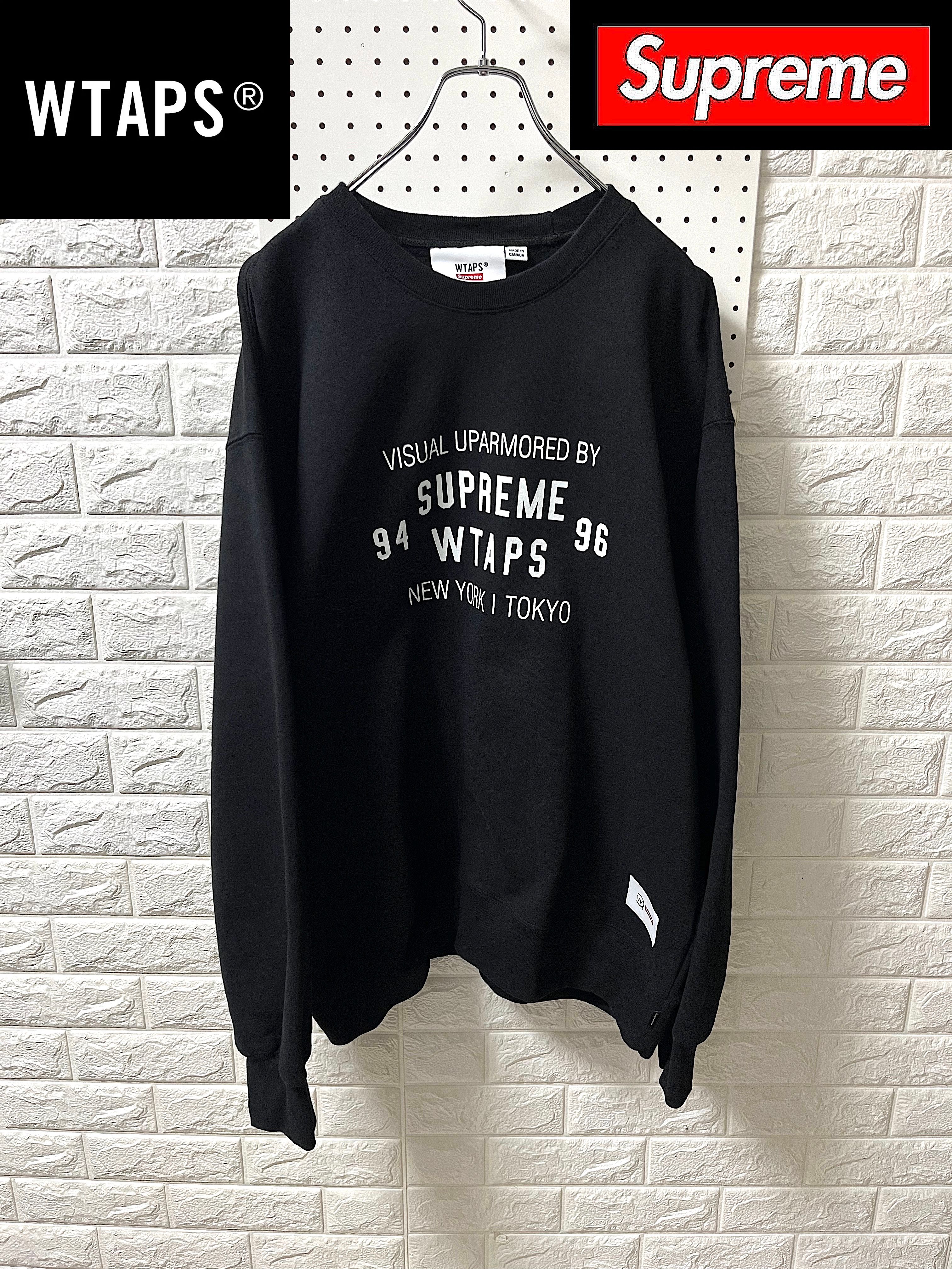 Supreme / WTAPS Crewneck "Black" 21274SPD-CSM03S