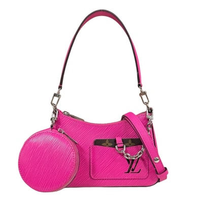 ルイヴィトン マレリー二 エピ ショルダーバッグ エピレザー M21091 ピンク レディース LOUIS VUITTON 中古