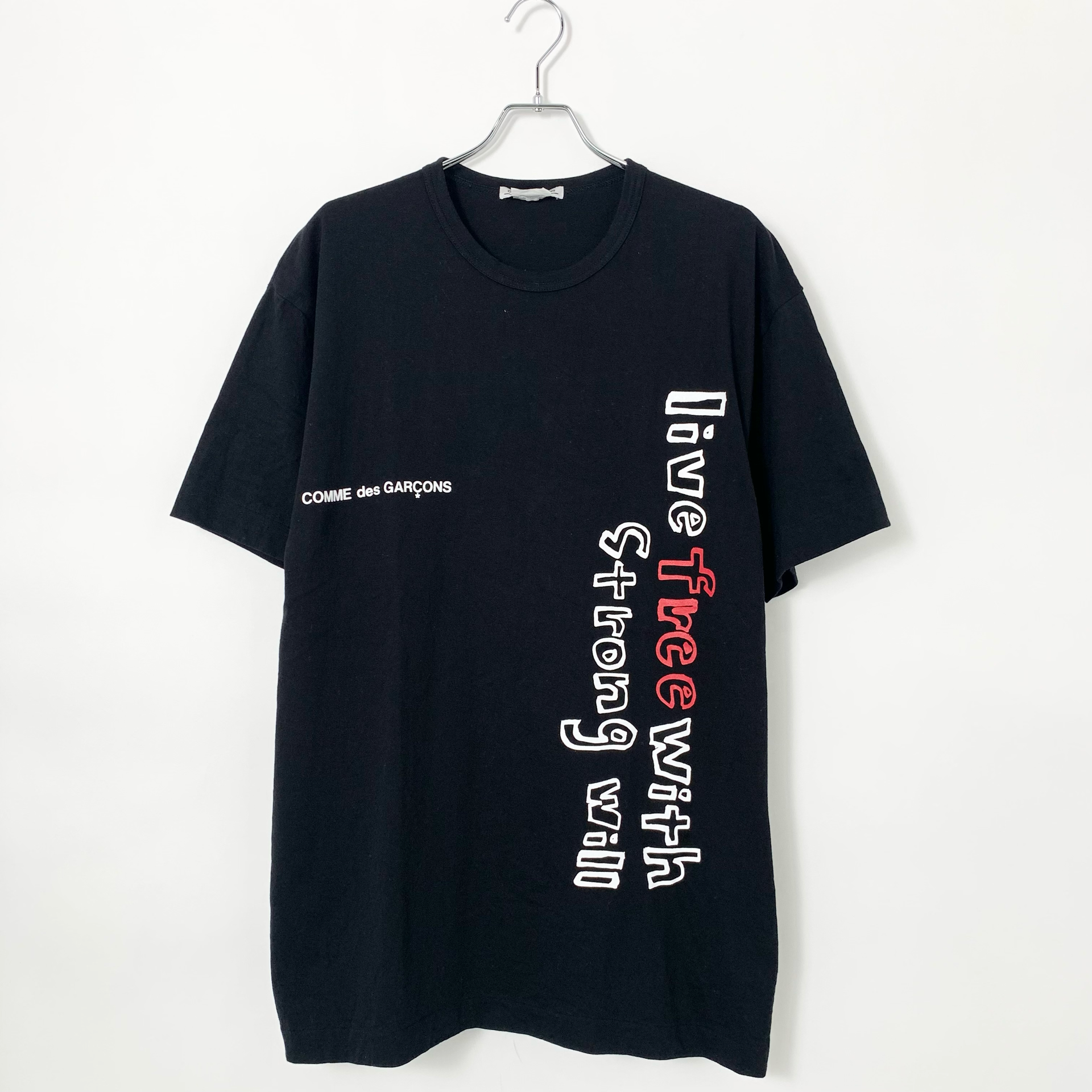 COMME des GARCONS Message T-Shirt "Black"